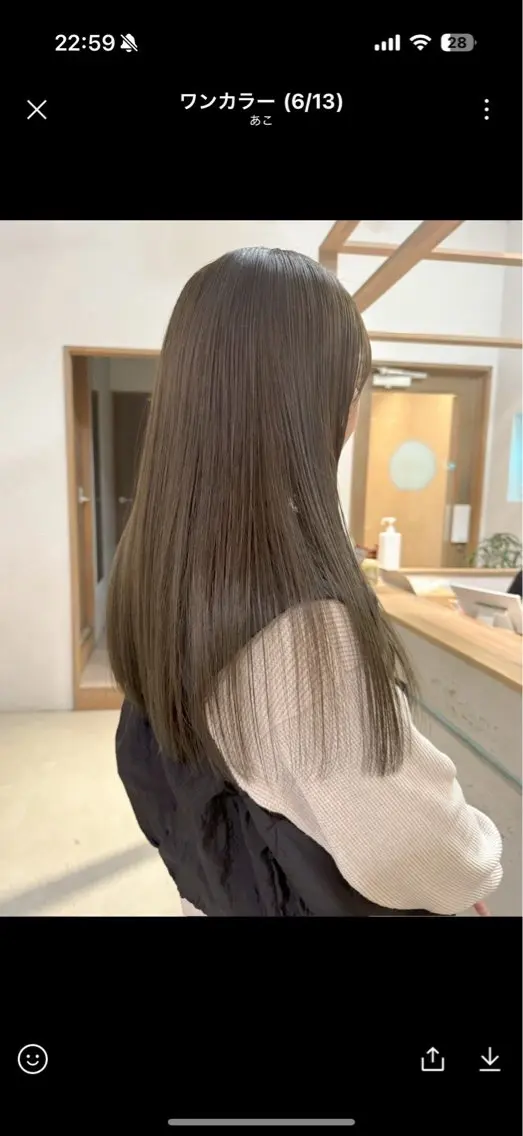 ロング カラー 透明感カラー momoa/名古屋 /カラーモデル募集のヘアスタイル