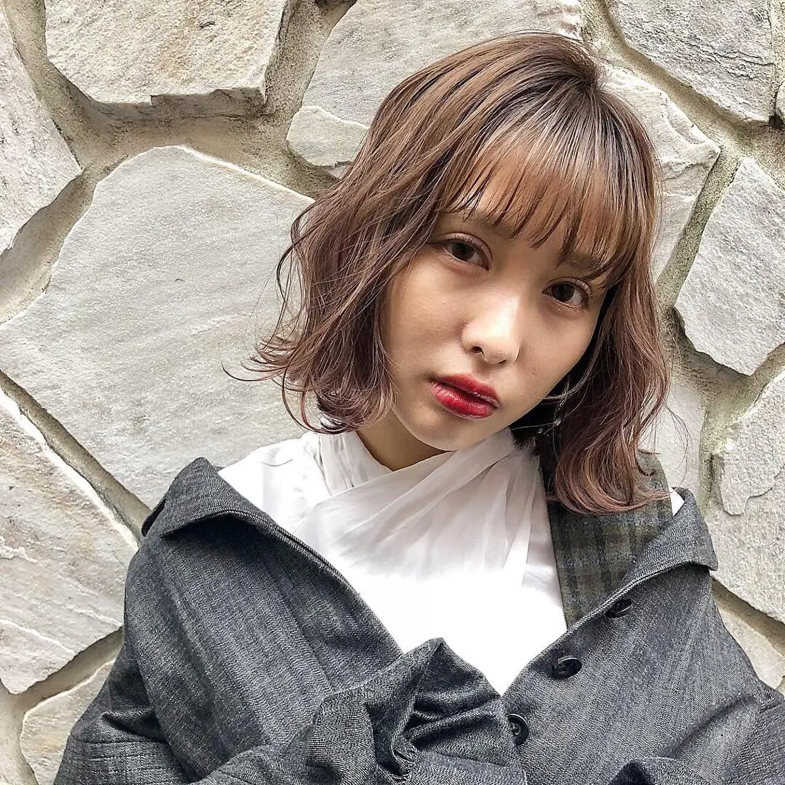 ショート カラー ヘアアレンジ KONOMI スタイリストのヘアスタイル
