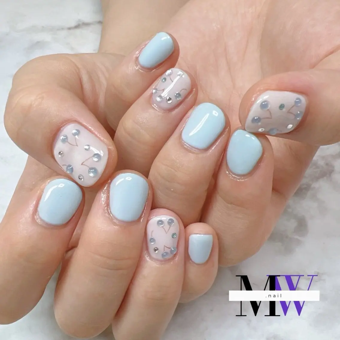 ネイル ハンドネイル MW .nailのネイルデザイン