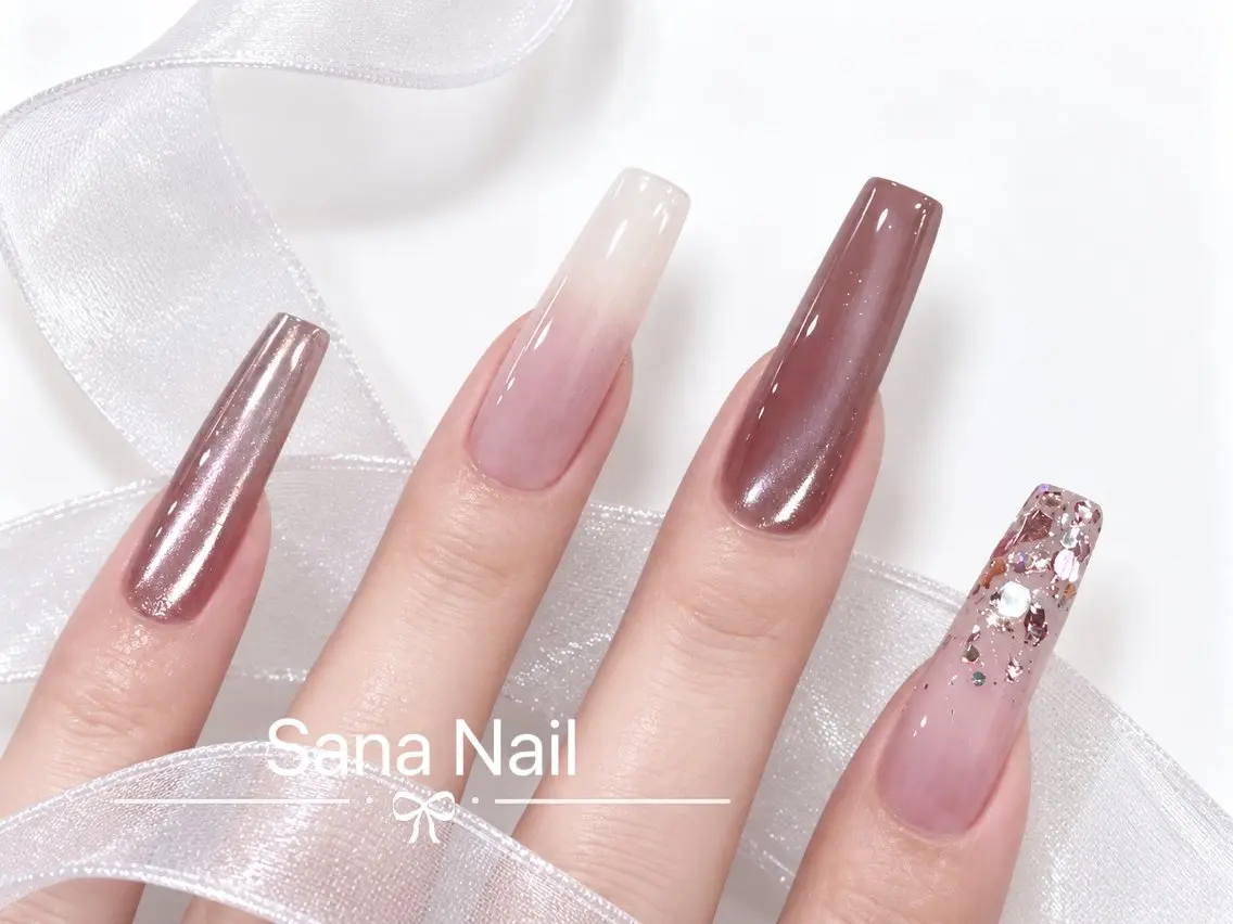 ネイル 桜木 ひなのネイルデザイン