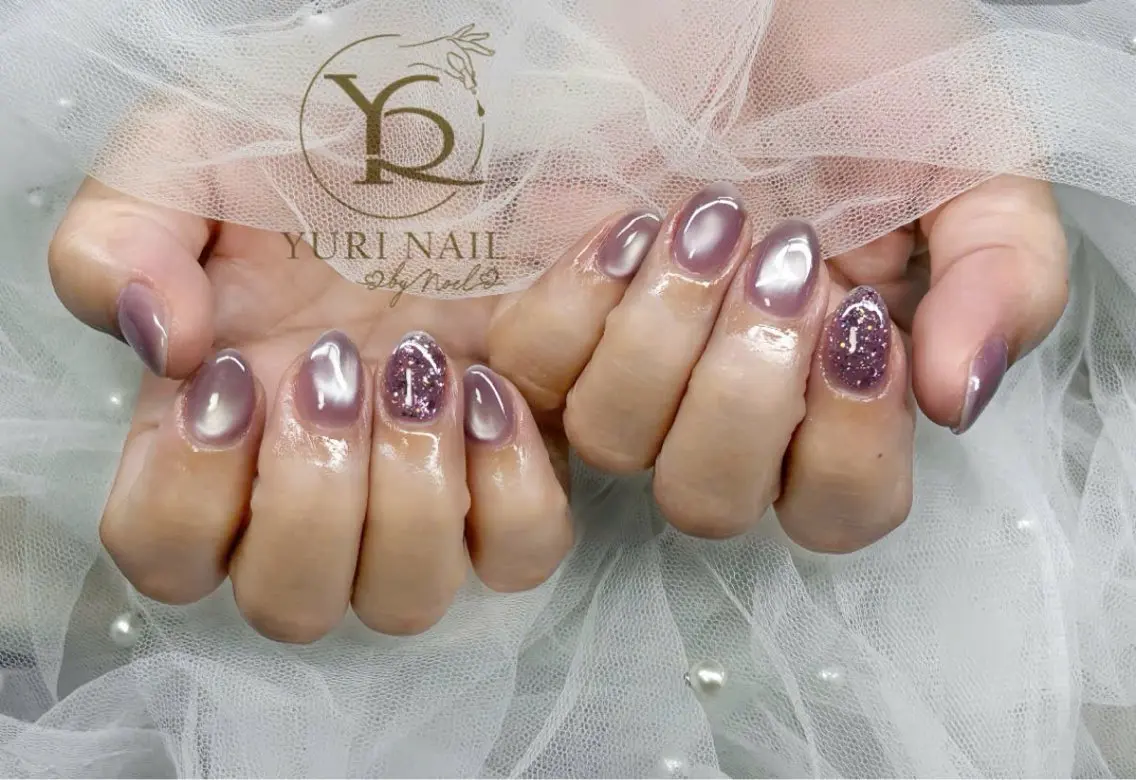 ネイル チークネイル フットネイル グラデーション 韓国ネイル 持ち込み ハンドネイル フットネイル ハンドケア YURI Nail NARITAのネイルデザイン