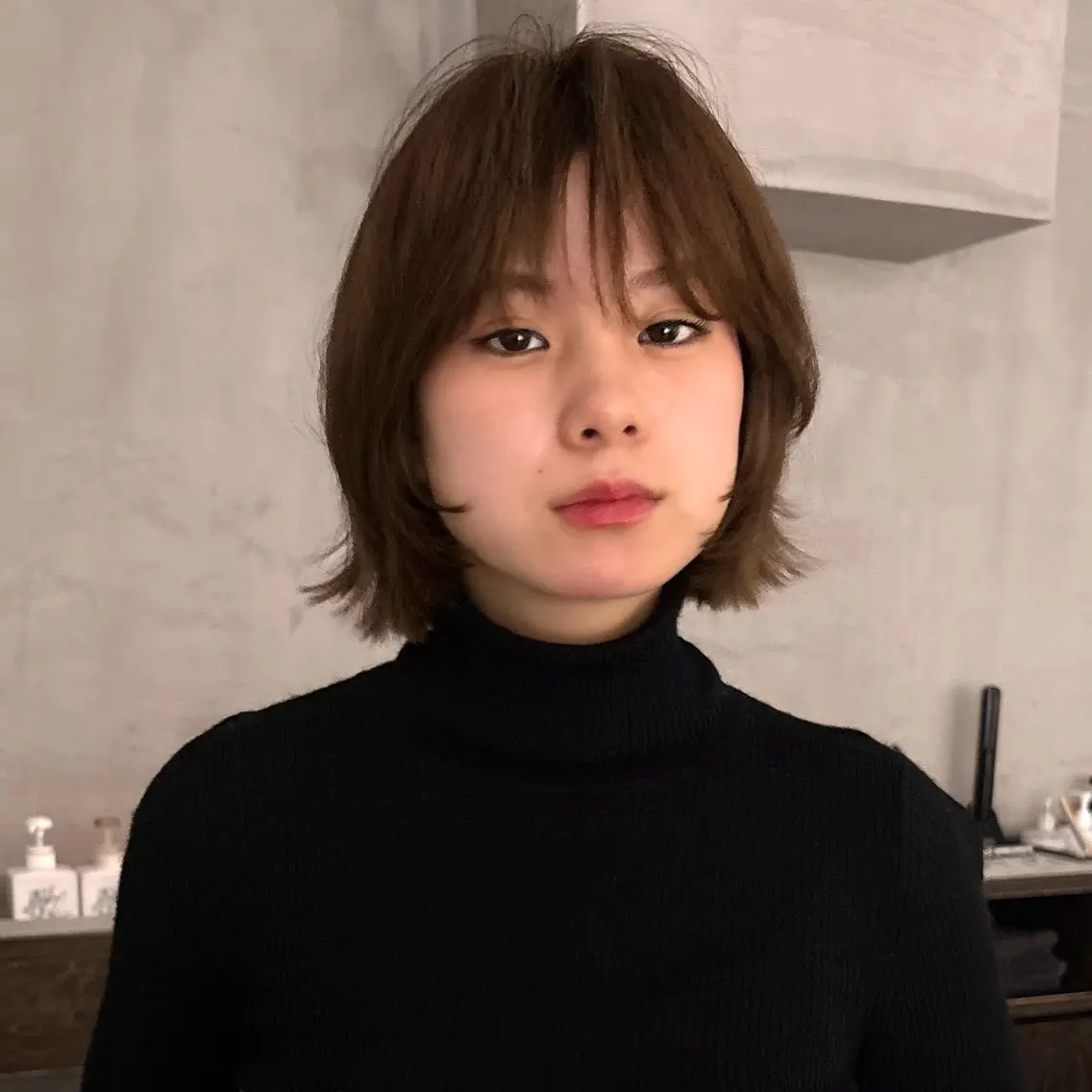 セミロング カラー カット ヘアカラー トリートメント 銀座/髪質改善カラー /ボブ/本田 聖のヘアスタイル