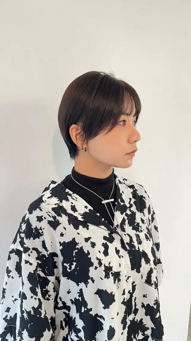 ショート カラー ショートヘア Seeknext // Rukaのヘアスタイル