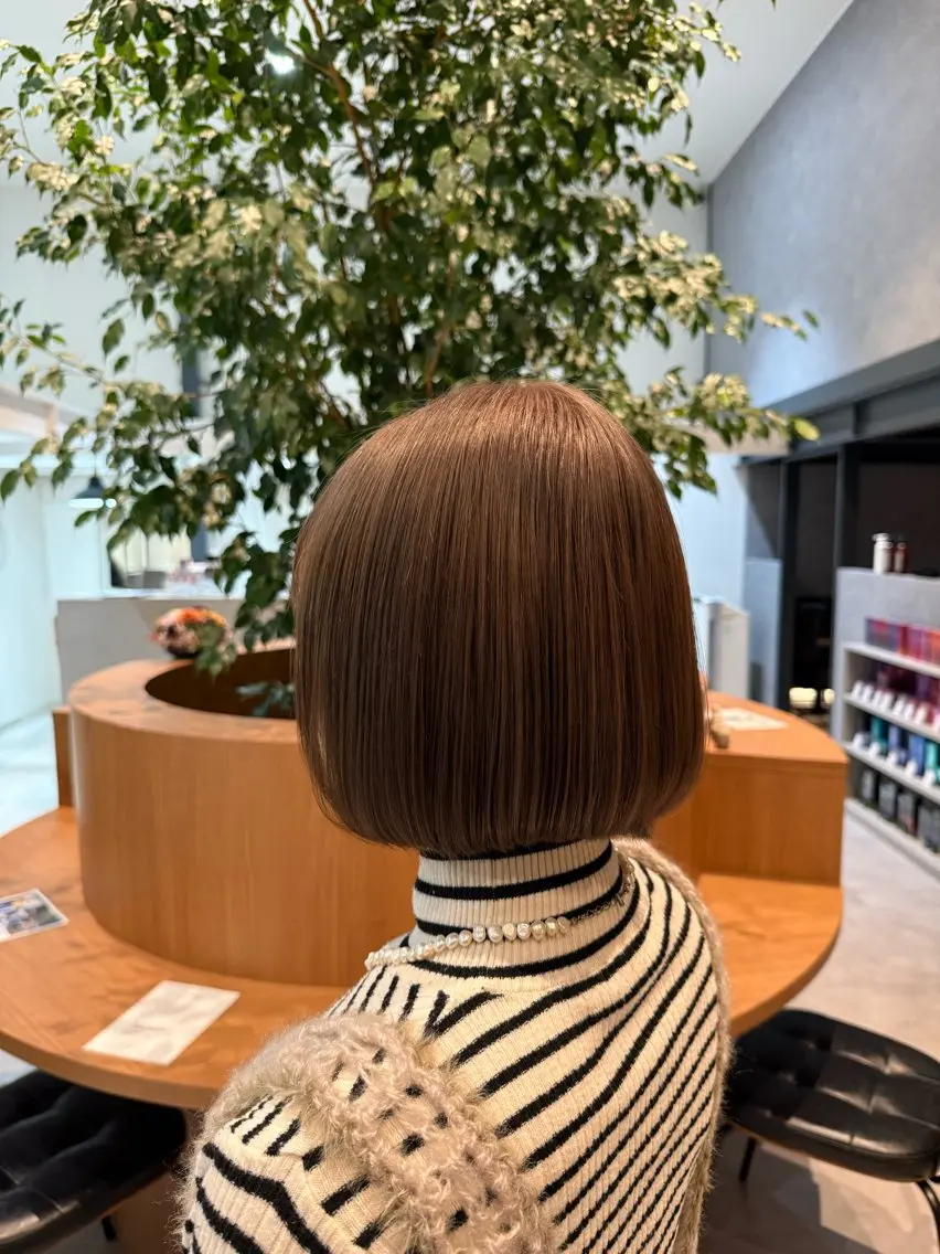 ショート カラー ボブ カット ヘアカラー ayaka |トレンドヘアのヘアスタイル