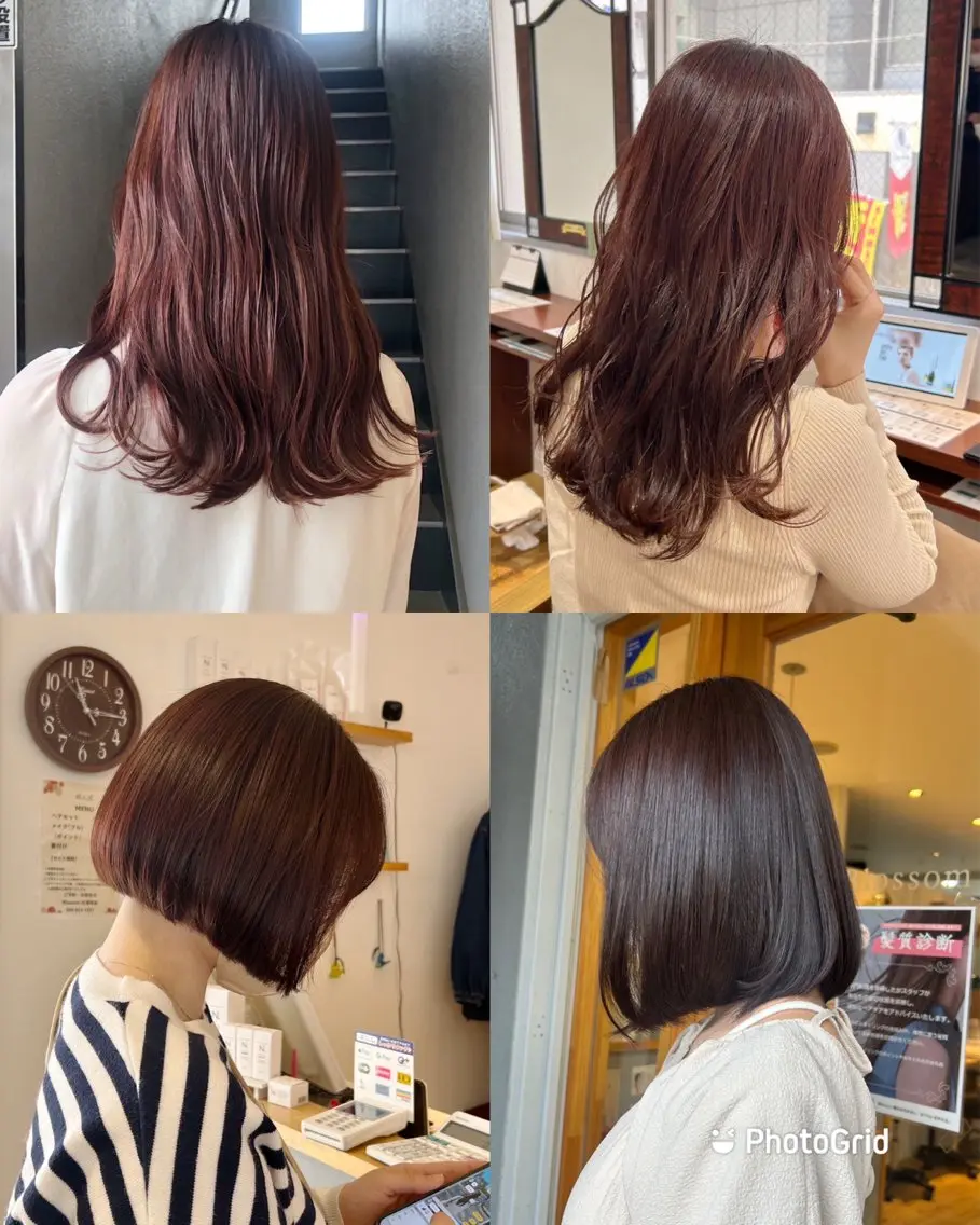 カラー A. Seoのヘアスタイル