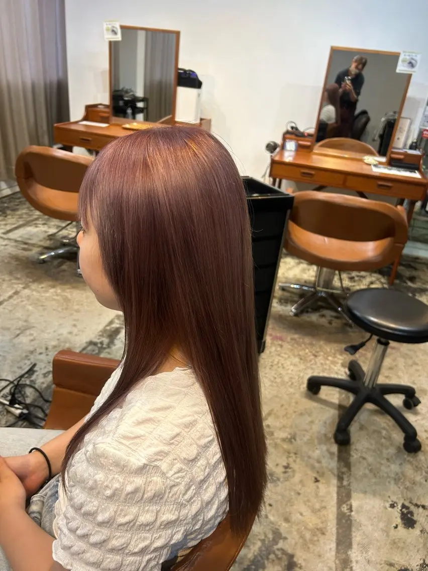 ロング GRAFICA 優香のヘアスタイル