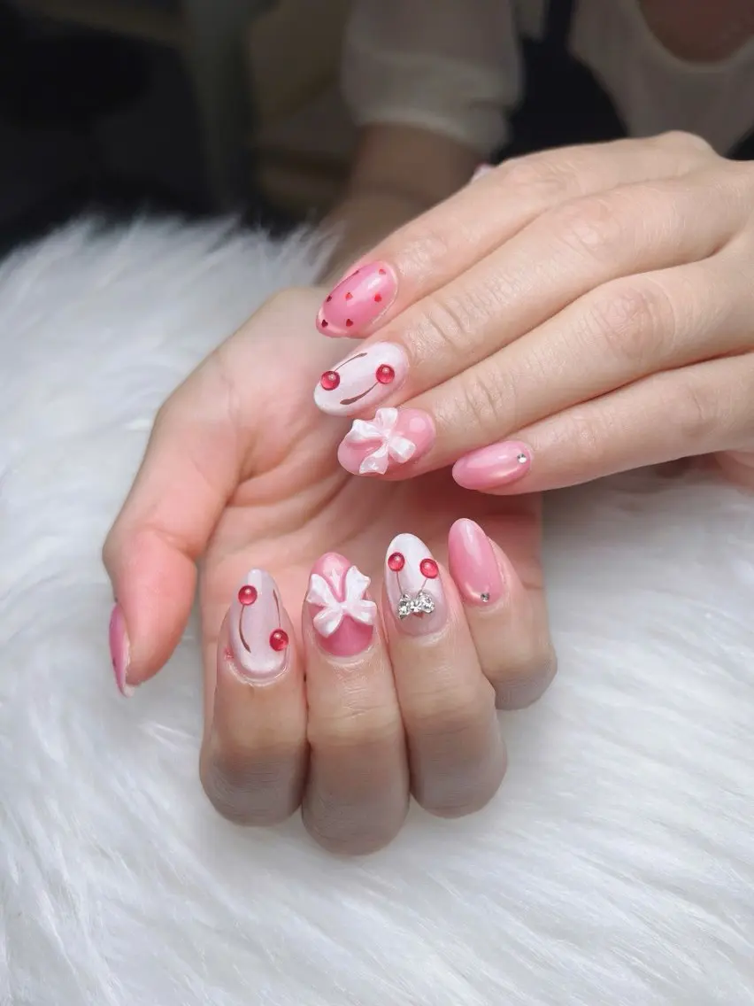ネイル アートネイル オーロラネイル フラッシュネイル フットネイル フレンチネイル Sora nail 長さ出し専門店のネイルデザイン