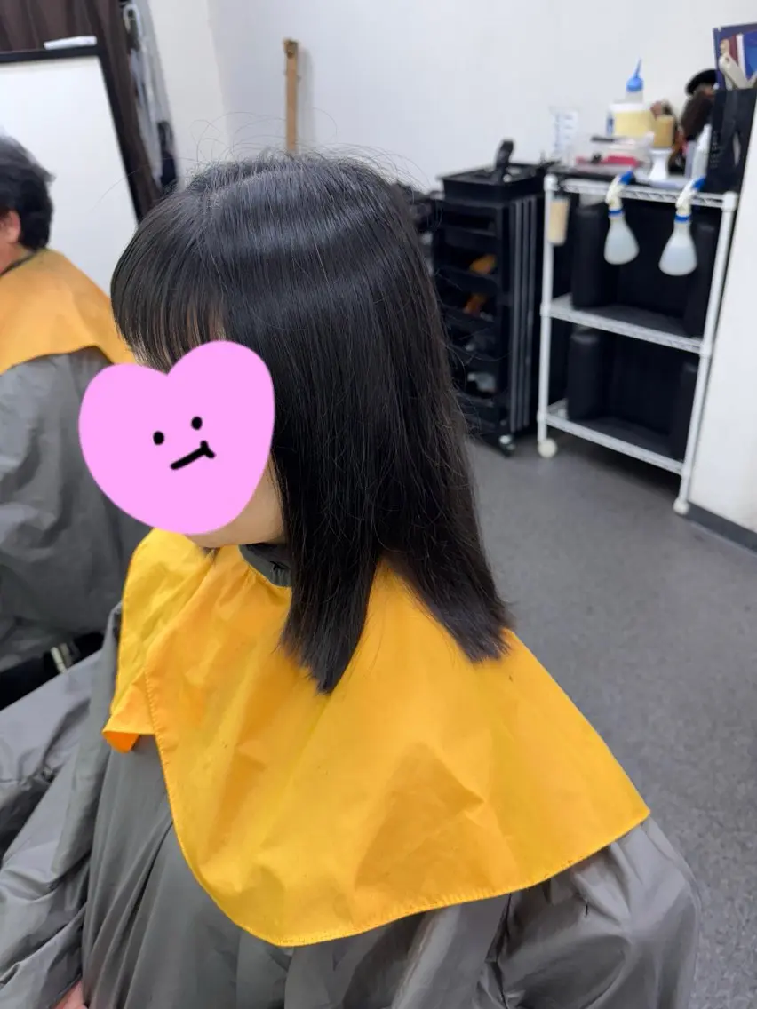 ミディアム ふくもと ゆうこのヘアスタイル