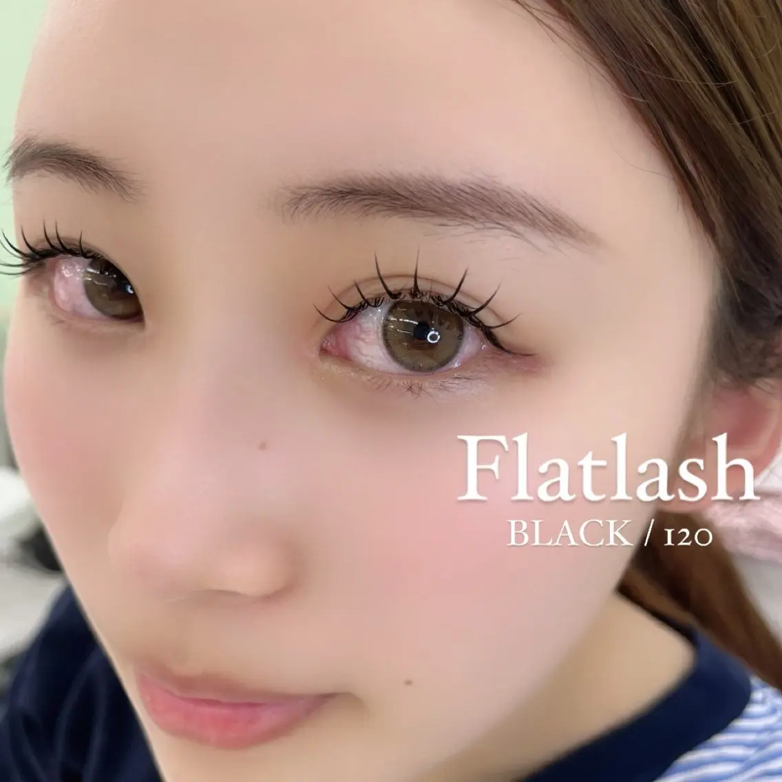 マツエク・マツパ フラットラッシュ マツパ eyelist yuukaのマツエク・マツパデザイン