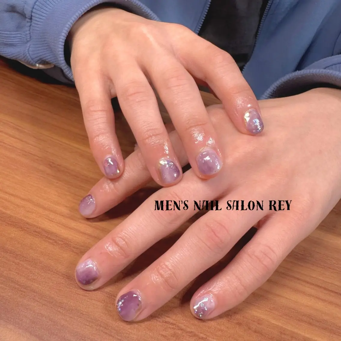 ネイル ハンドネイル men's nail salon Reyのネイルデザイン