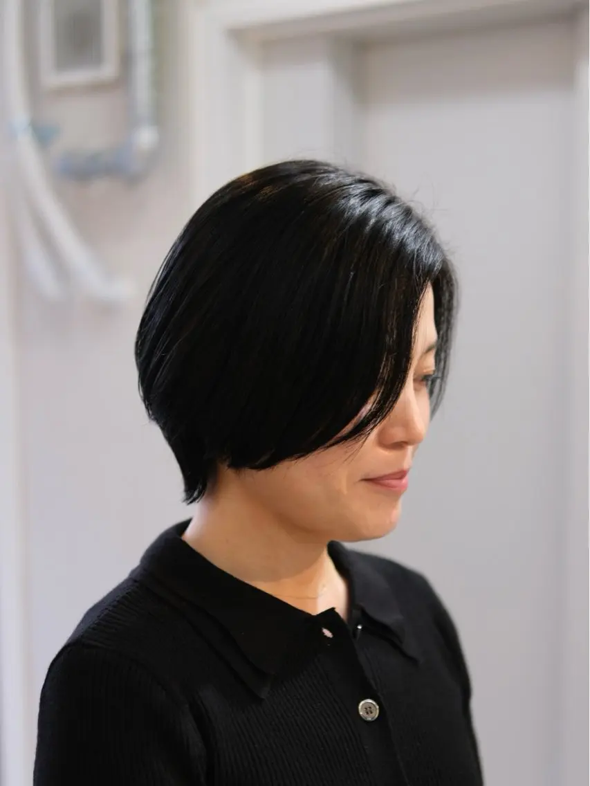 ショート ショートボブ ボブ ショートヘア kyoショートカット •メンズカット特化のヘアスタイル