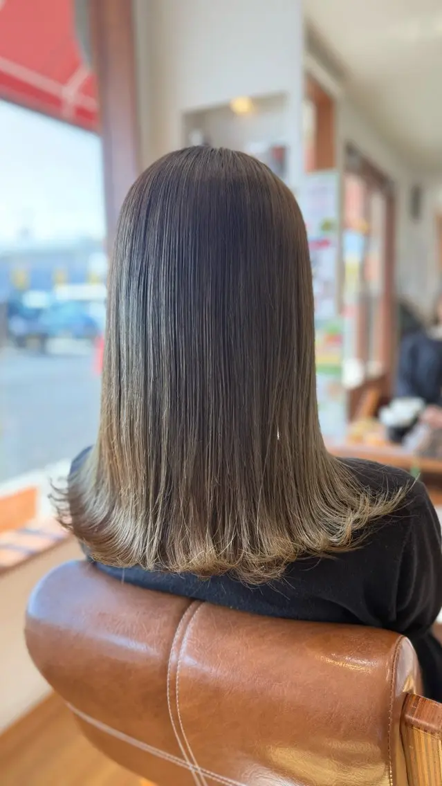 カラー ヘアカラー 心cocoro RISAのヘアスタイル