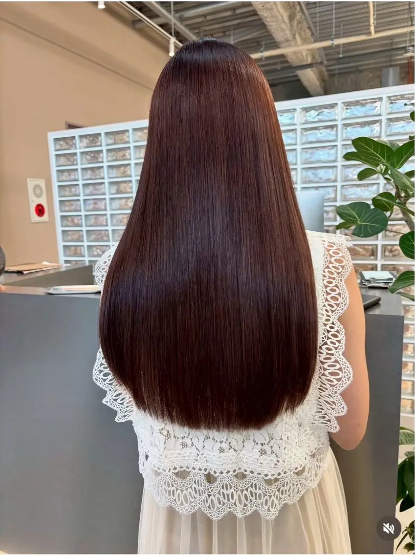 ロング moa ／大阪淡路美容室のヘアスタイル