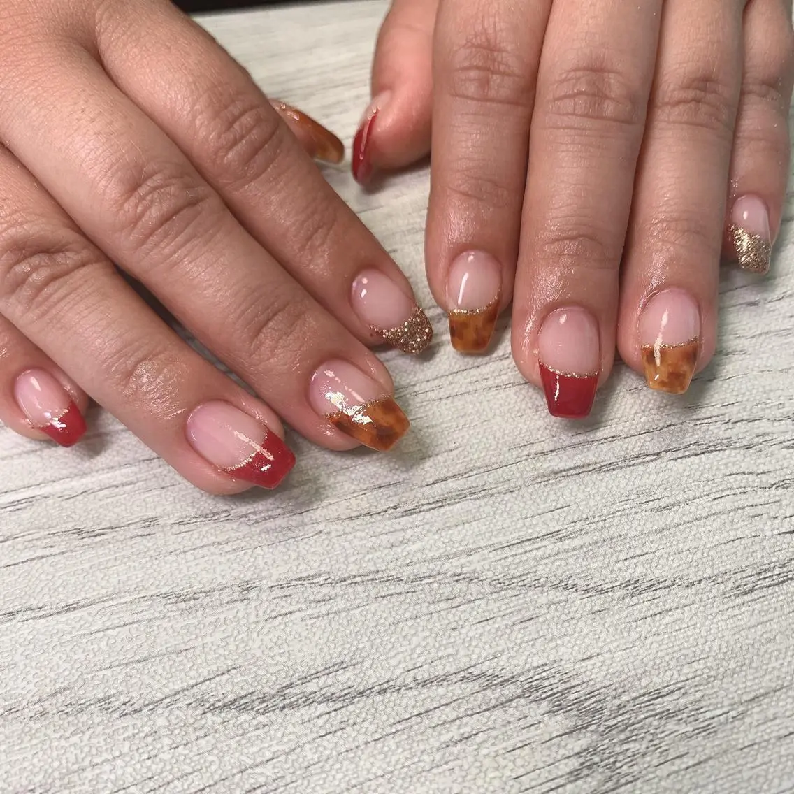 ネイル ハンドネイル フットネイル Adite nailのネイルデザイン