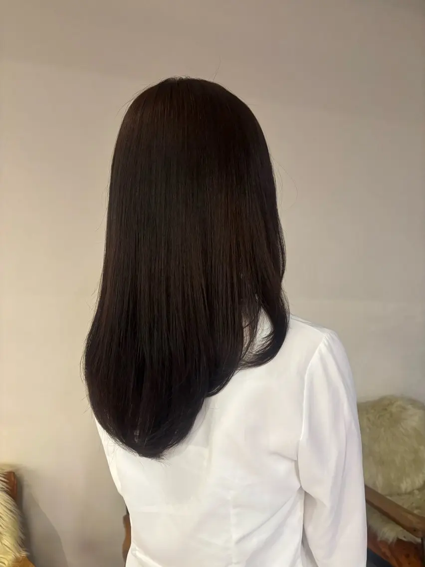 カラー 田中 海羽のヘアスタイル