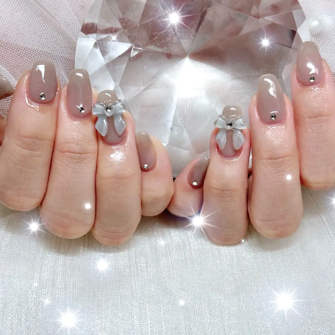 ネイル ハンドネイル 🎀Mai 🎀最短4/8🈳のネイルデザイン