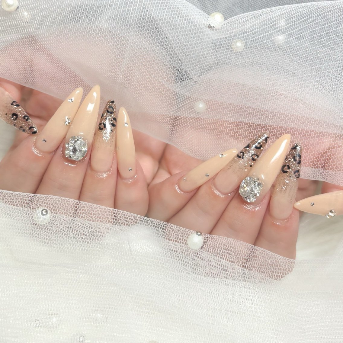 長さ出し＋ワンカラー💅ミニモ限定¥6500の写真