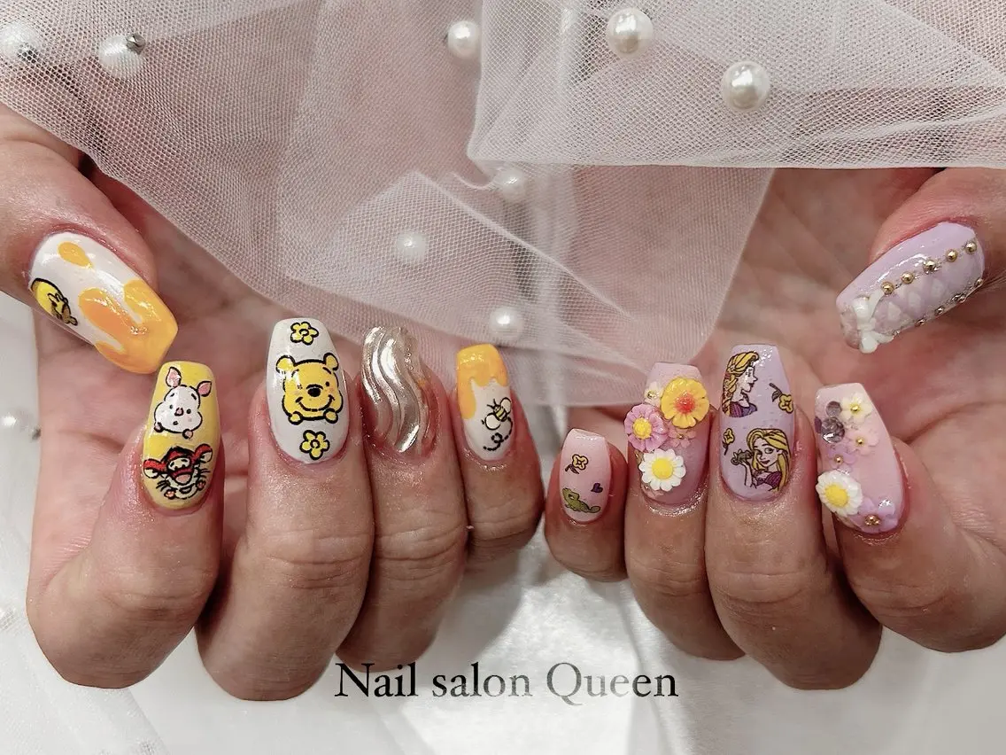 ネイル 持ち込み ハンドネイル LOWANAIL 新宿/新大久保のネイルデザイン