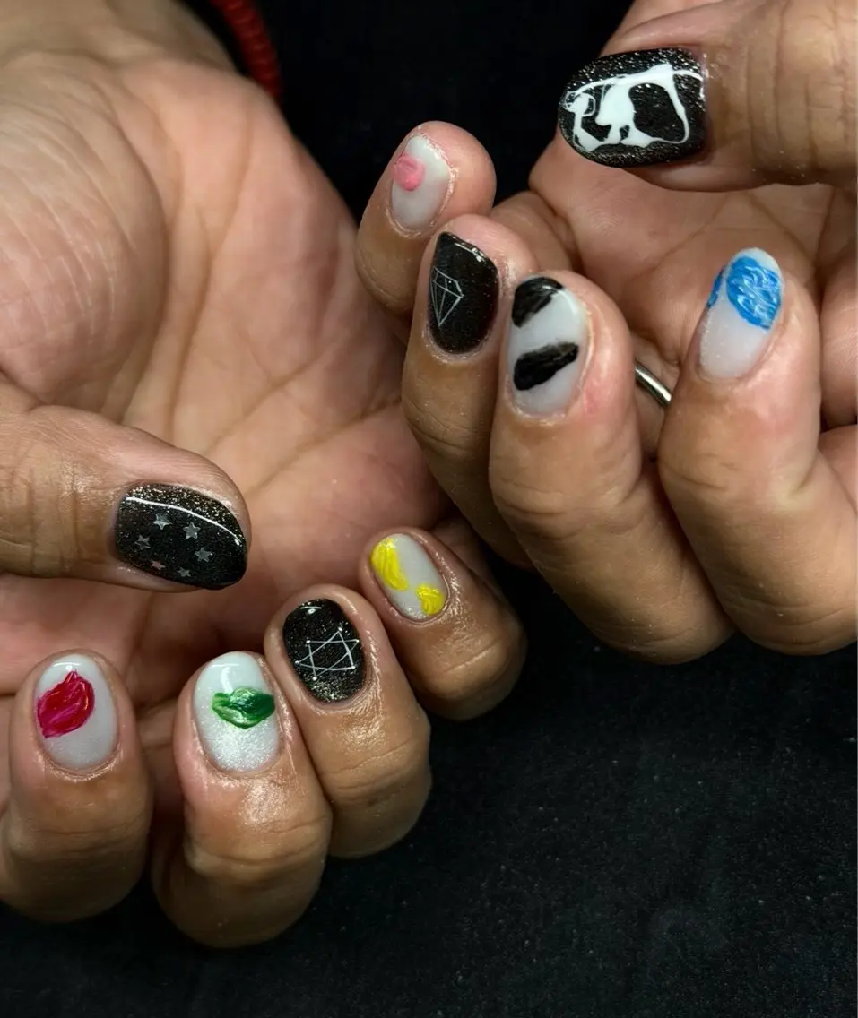 ネイル アートネイル ハンドネイル nailpark_ MITSUMEのネイルデザイン