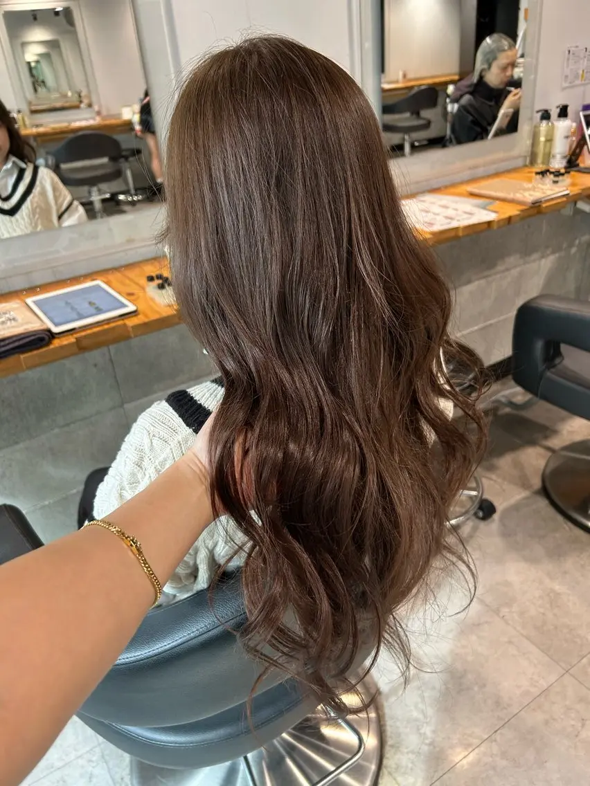 ロング カット ヘアカラー トリートメント レイヤーStyle 🪽菜々実のヘアスタイル