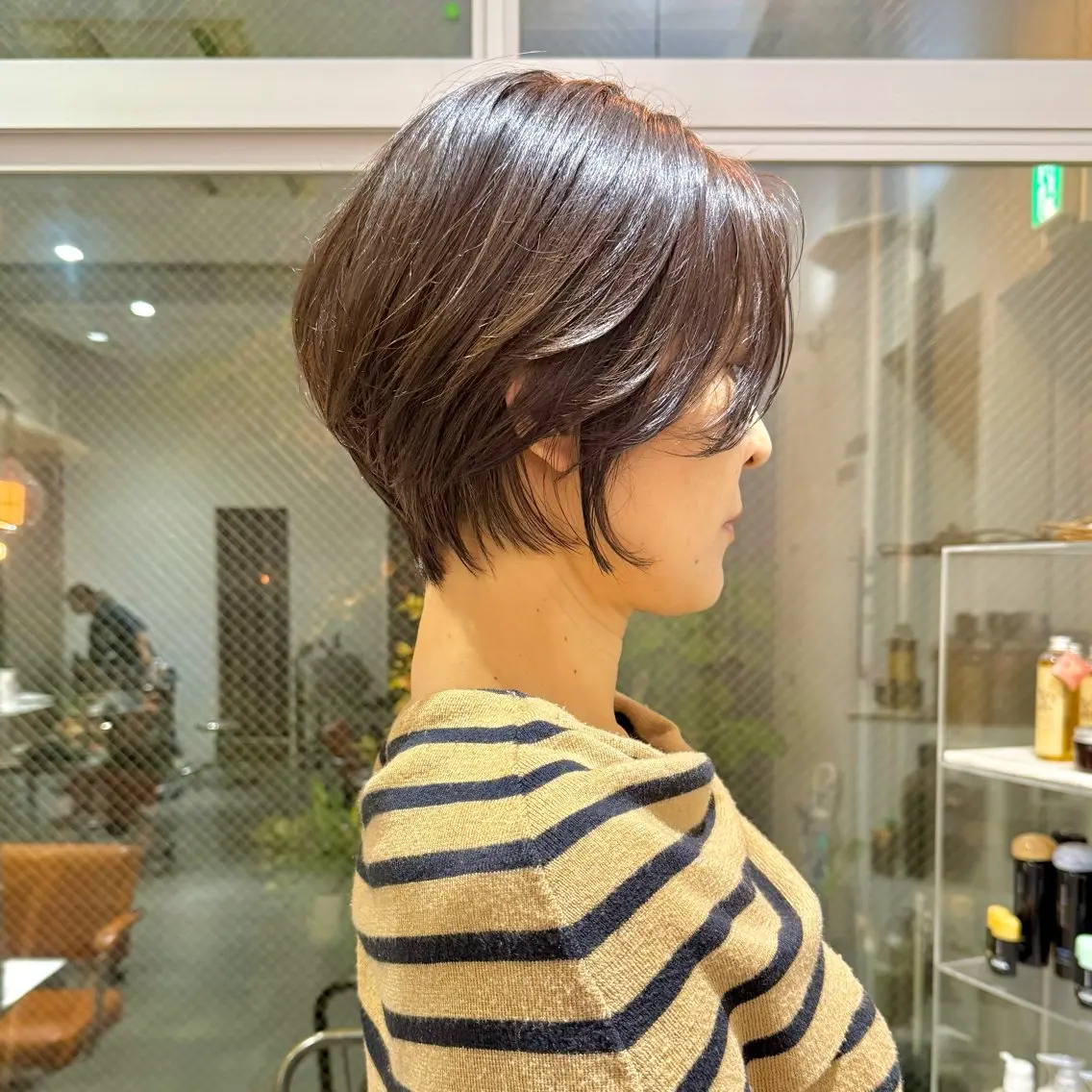 ショート カラー ショートヘア 小顔カット 🌷ショートレイヤー ヘッドスパ🌷鈴木のヘアスタイル