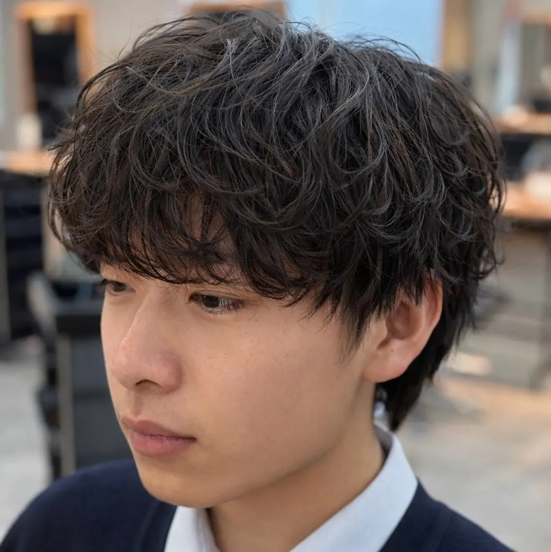 パーマ メンズ フェザーパーマ マッシュ メンズパーマ 波巻きパーマ ニュアンスパーマ カット パーマ 男の理想を叶える🔥 メンズパーマ特化｜関のヘアスタイル