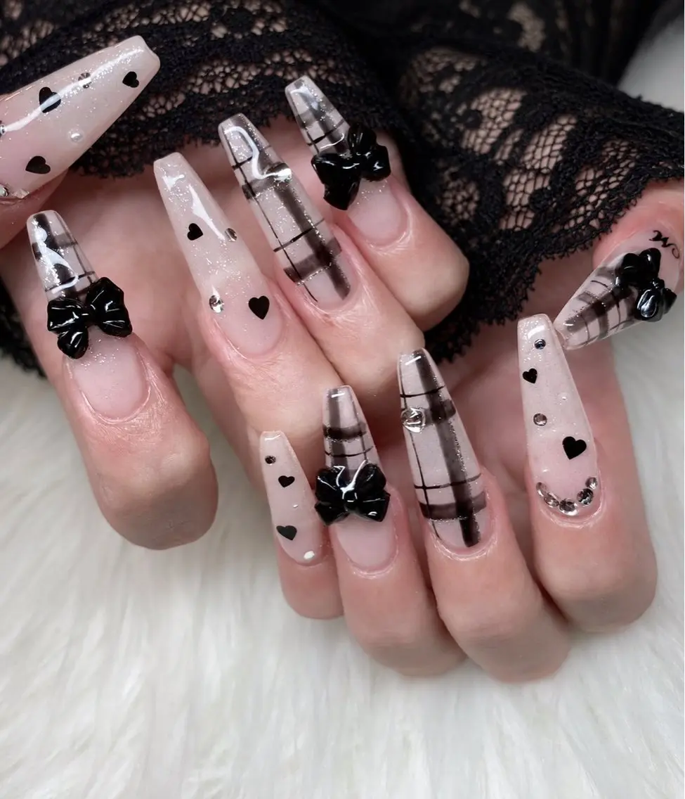 ネイル 韓国ネイル マグネットネイル 持ち込み RINA Nailのネイルデザイン