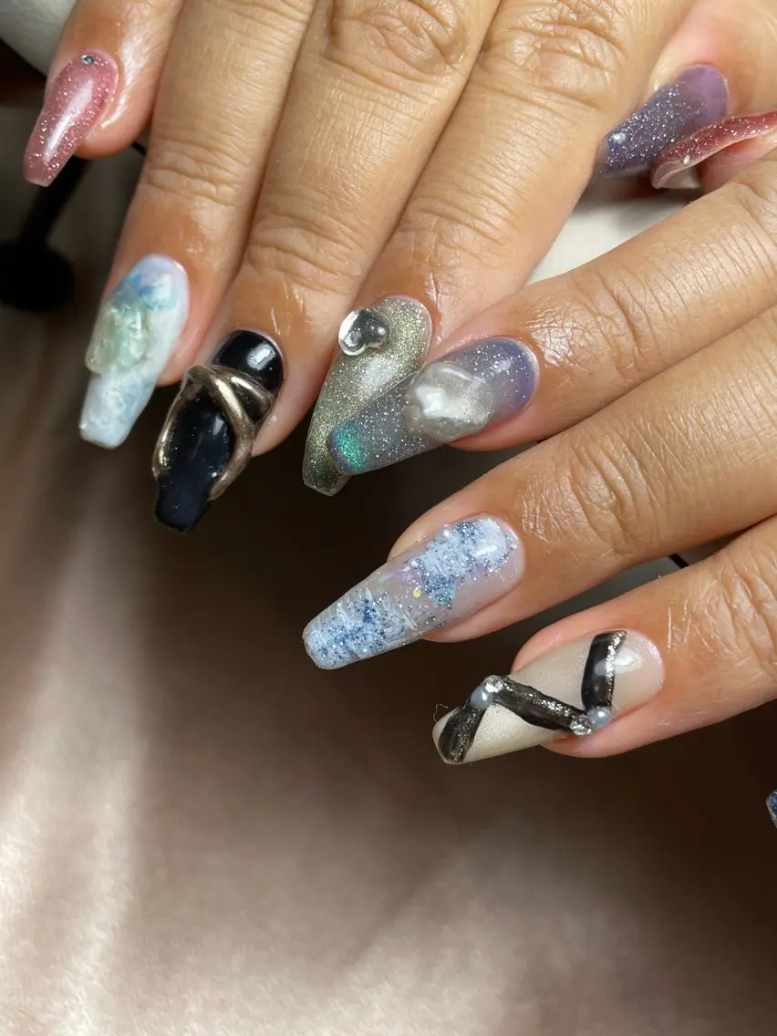 ネイル ハンドネイル Bavardage Nailのネイルデザイン