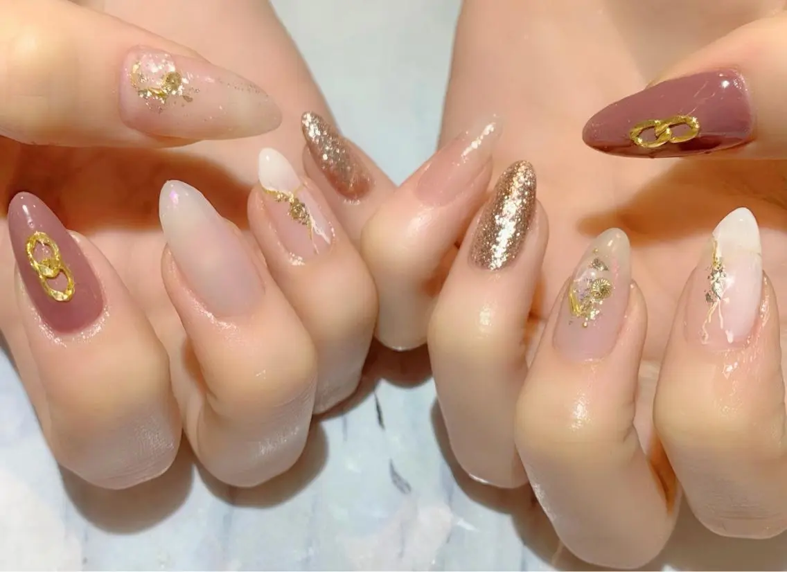 ネイル Lino+ ネイル&よもぎ蒸しのネイルデザイン