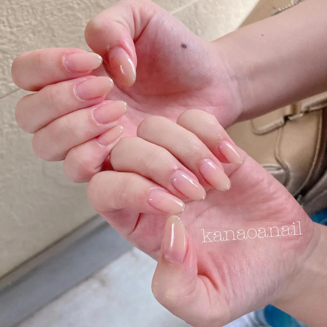ネイル 地爪育成💅 kanaoanailのネイルデザイン