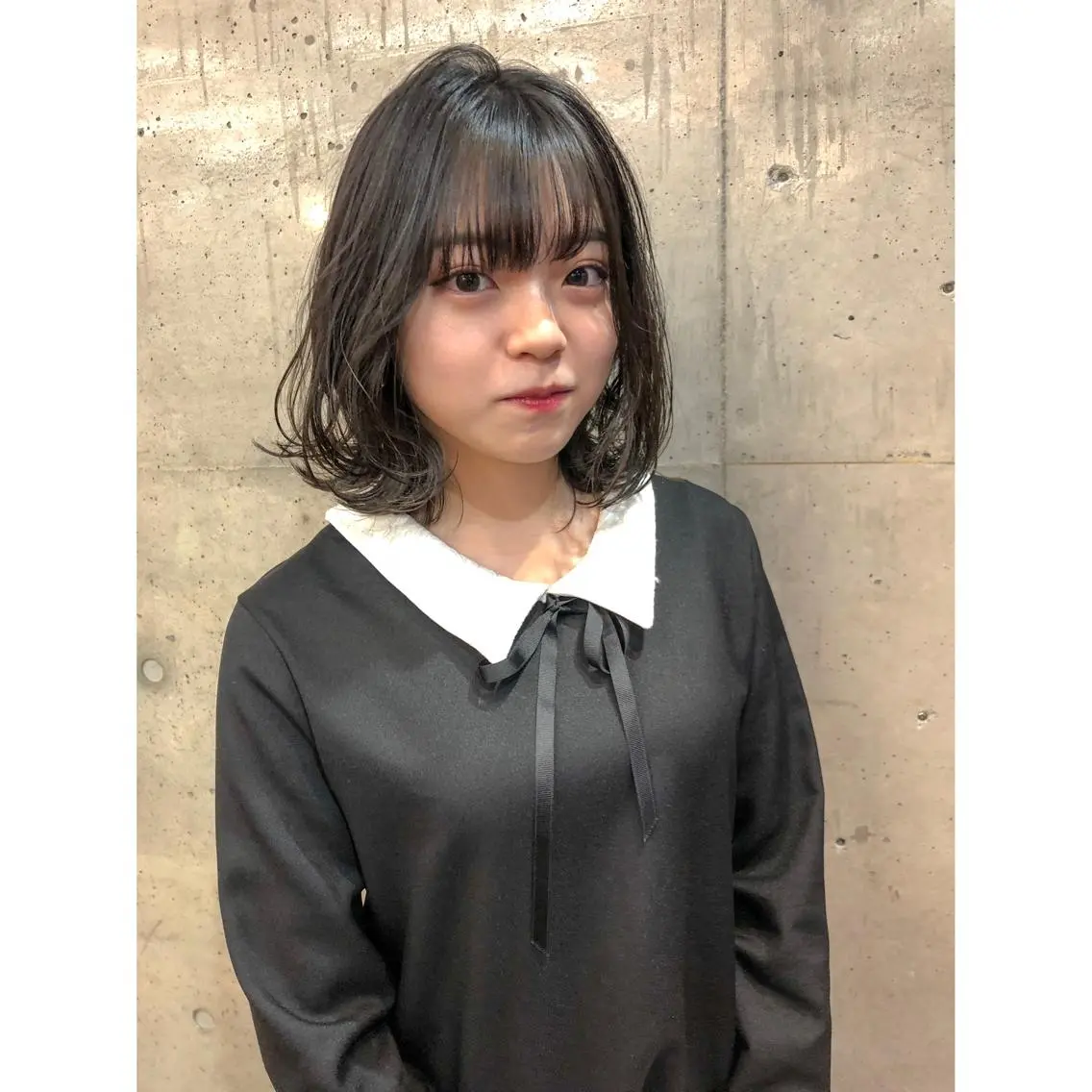 ミディアム カラー ハイライトカラー ハイライト カット ヘアカラー トリートメント ヘアセット センスをお届けします 大谷将生infpのヘアスタイル