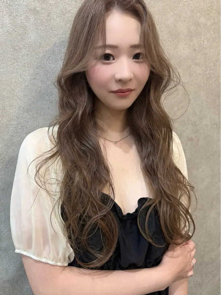 ロング ショートボブ ボブ ハッシュカット 髪質改善 韓国風ヘア ヘアカラー トリートメント suii..hair designのヘアスタイル