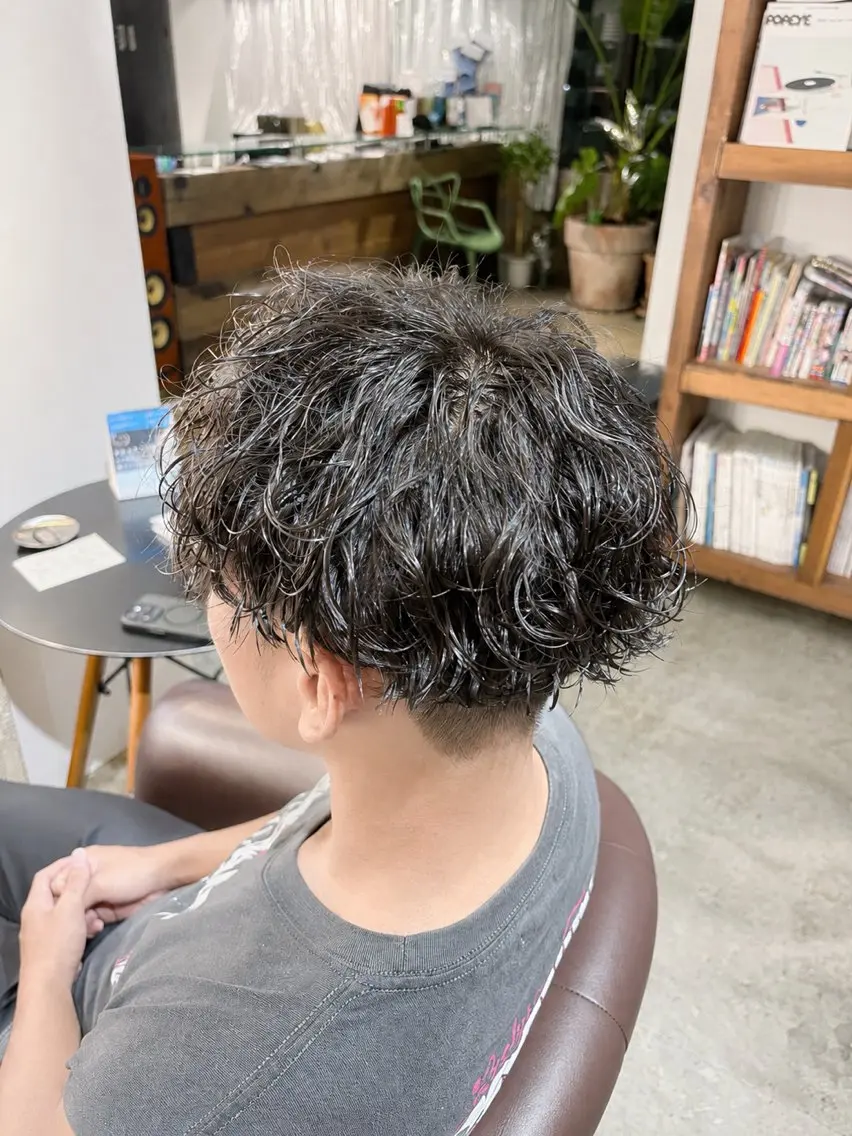 パーマ メンズ メンズパーマ パーマ 🌀メンズパーマ🌀 平川海夢のヘアスタイル