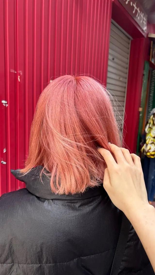 ミディアム ヘアカラー トリートメント Karin／ レイヤーブリーチ🥀のヘアスタイル