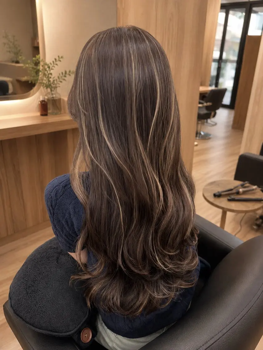 ロング きょうか✨ ハイライト募集中のヘアスタイル