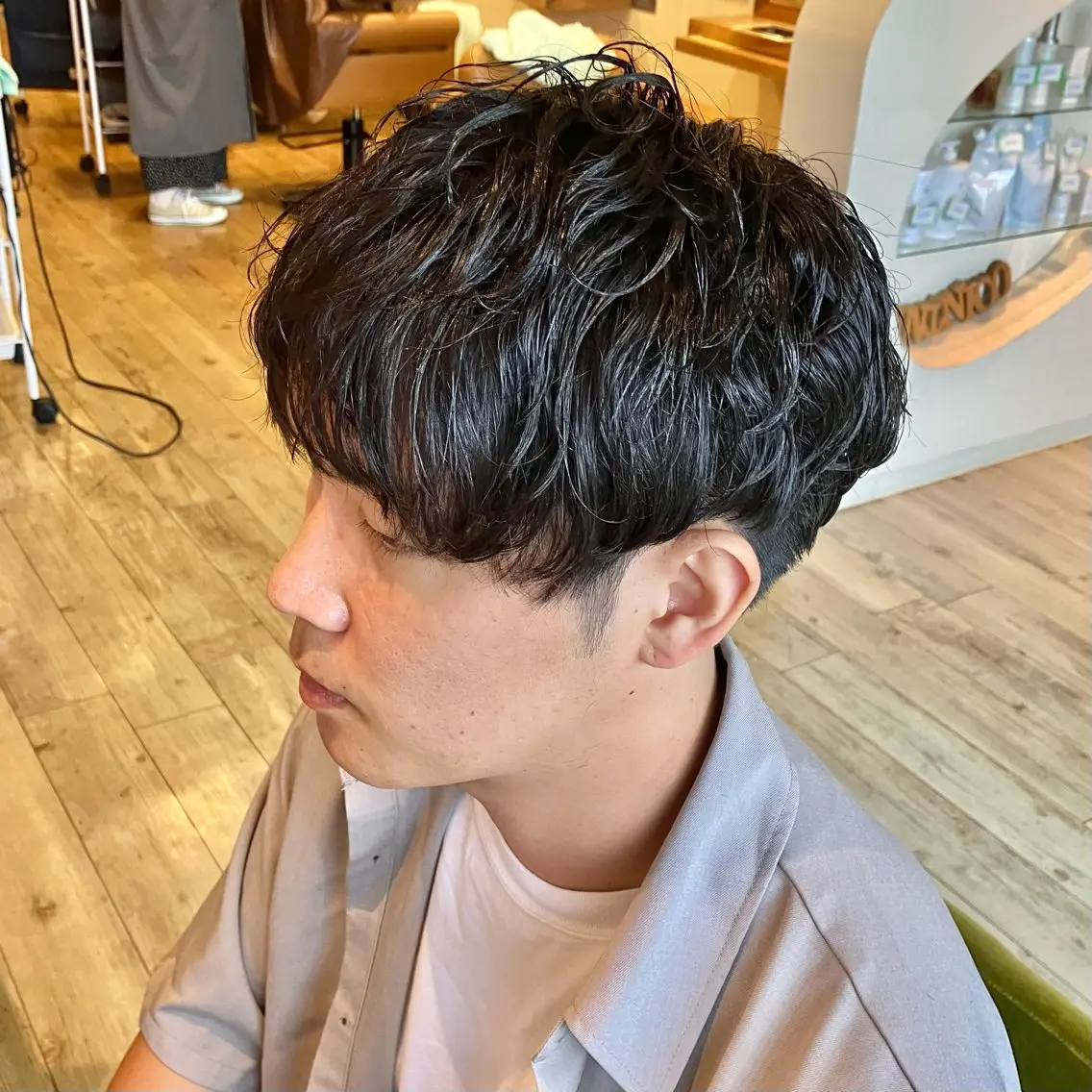パーマ メンズ メンズパーマ カット パーマ 森田 研司のヘアスタイル