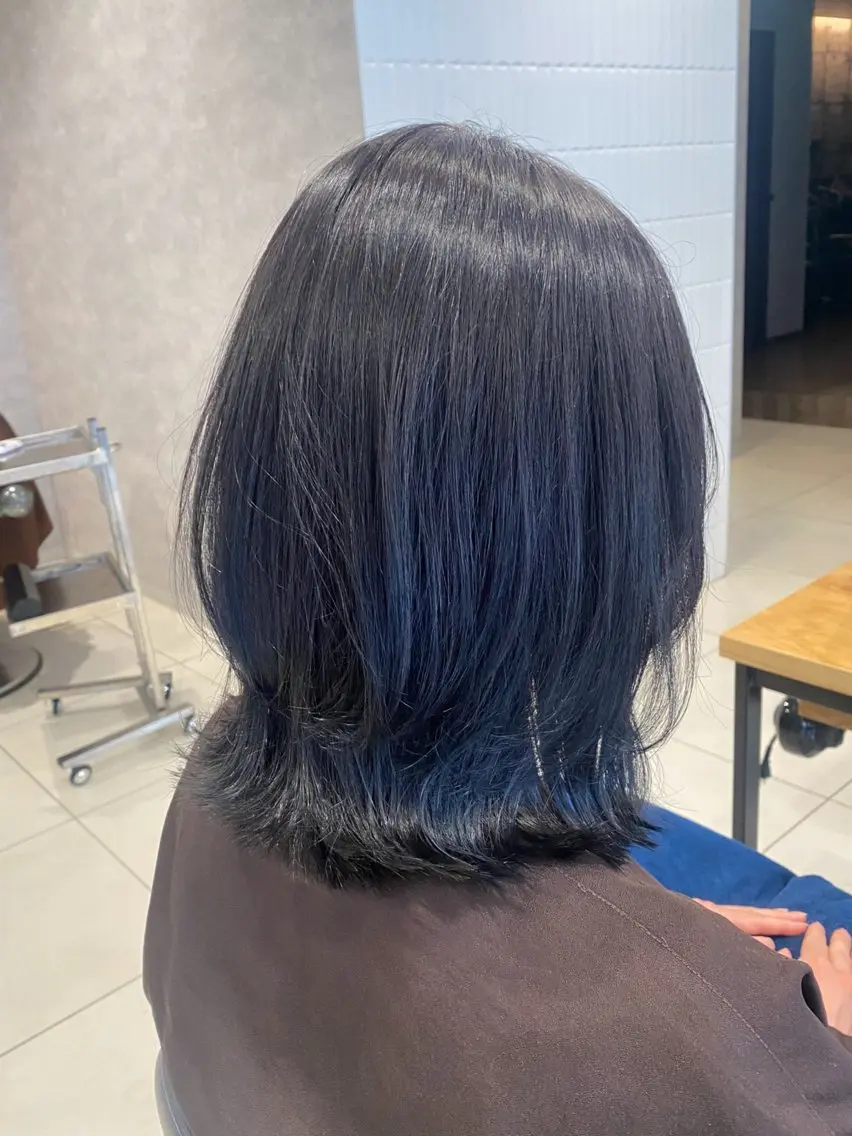 ミディアム カット トリートメント NATSUKI💟 まろみカラー🍁💕のヘアスタイル
