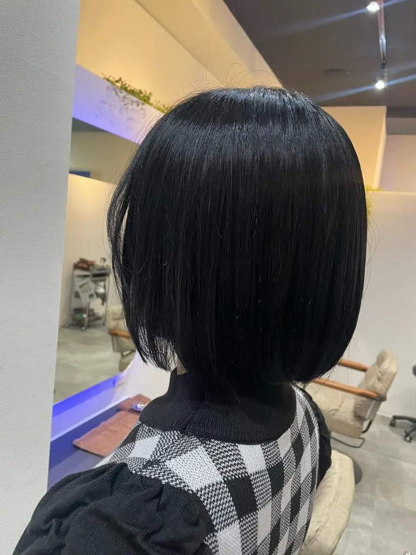 ミディアム ボブ 韓国風ヘア 似合わせスタイル🪮 🌿まなべさとみ🌿のヘアスタイル