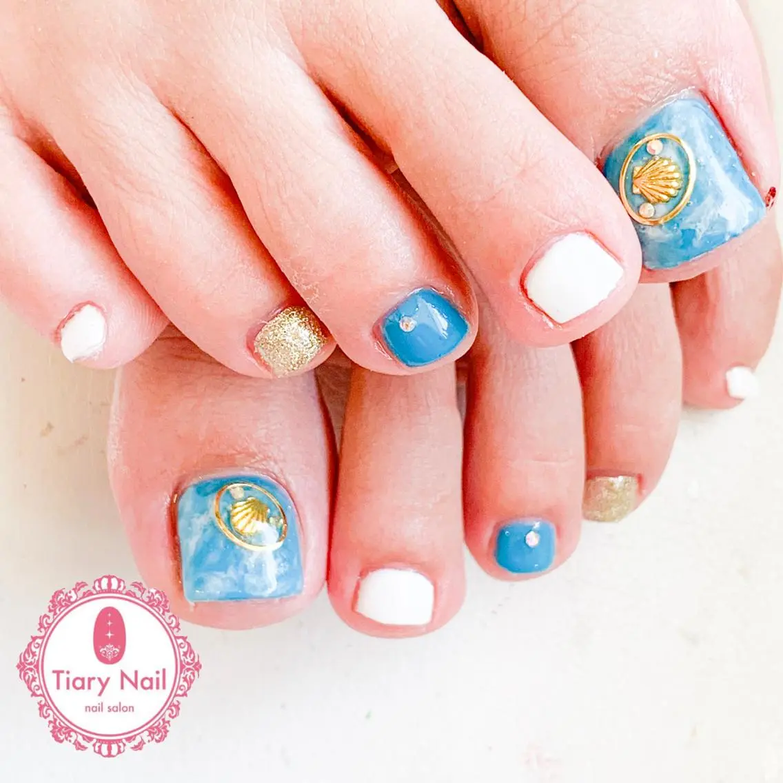 ネイル 💗🪽Tiary Nail🪽💗のネイルデザイン