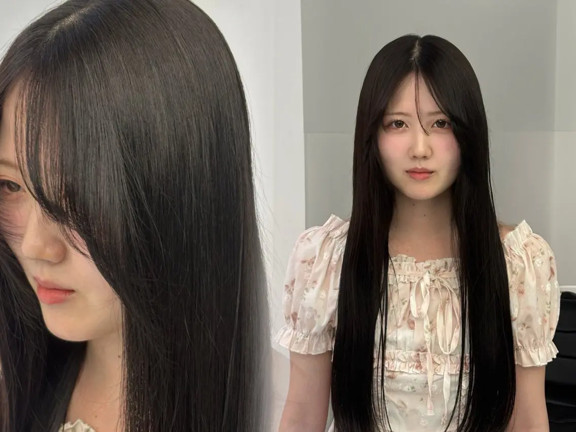 カラー 透明感カラー グレージュ ヘアカラー アヤカ /カラー/ネイルのヘアスタイル