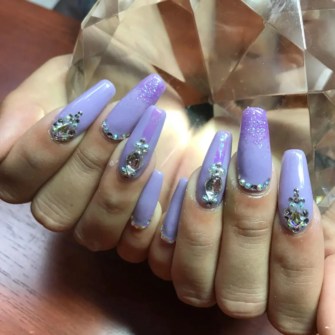 ロング ネイル ハンドネイル 《LB》ラブリエ Nail&eyeのマツエク・マツパデザイン