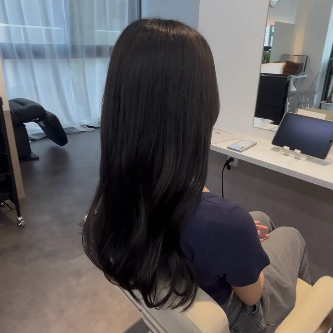 ロング カット ヘアカラー rame 福岡香椎店 /utacoのヘアスタイル