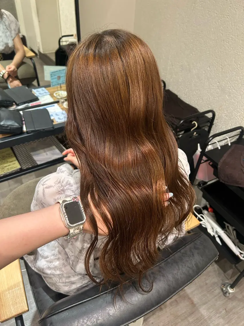 ロング ヘアアレンジ 髪質改善 トリートメント トリートメント cocotte 💟草間紫音💟のヘアスタイル