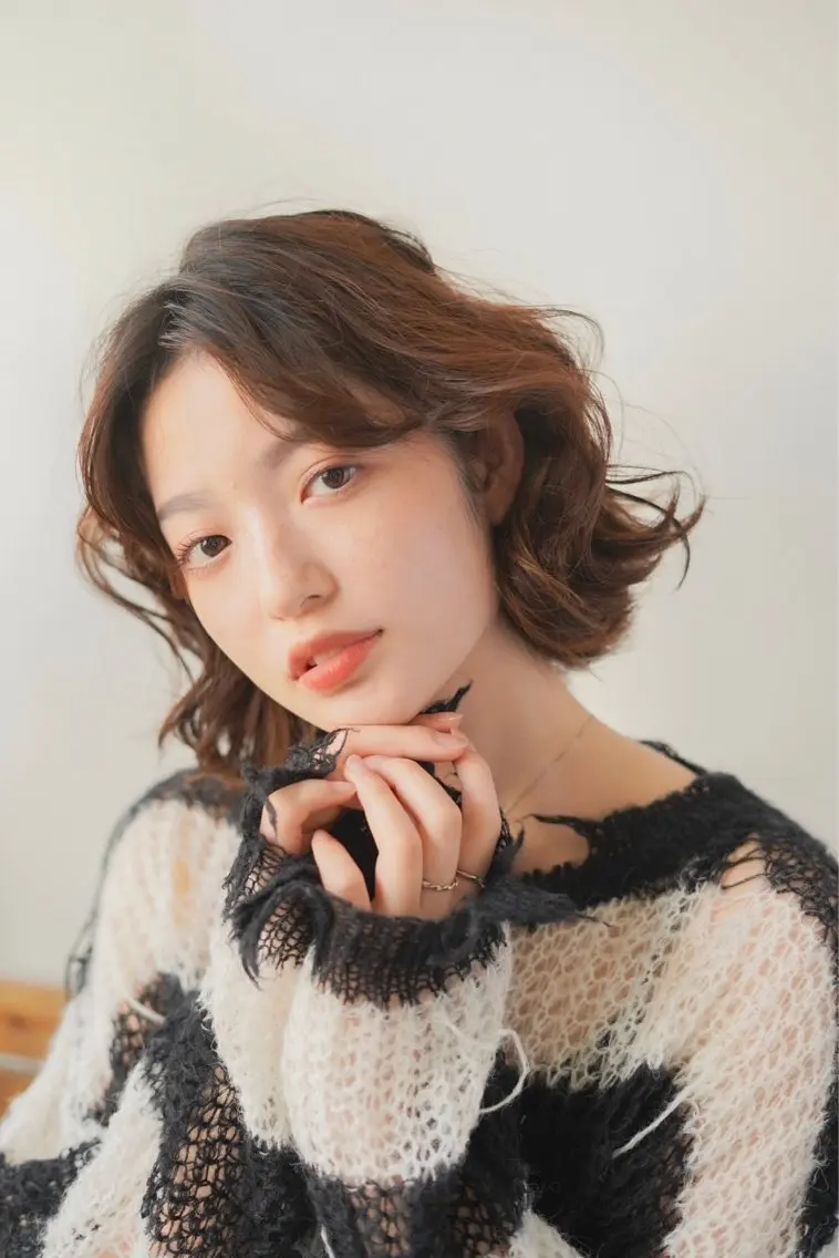 ショート カット ヘアカラー トリートメント 骨格/顔タイプ/ パーソナルカラー菅原のヘアスタイル