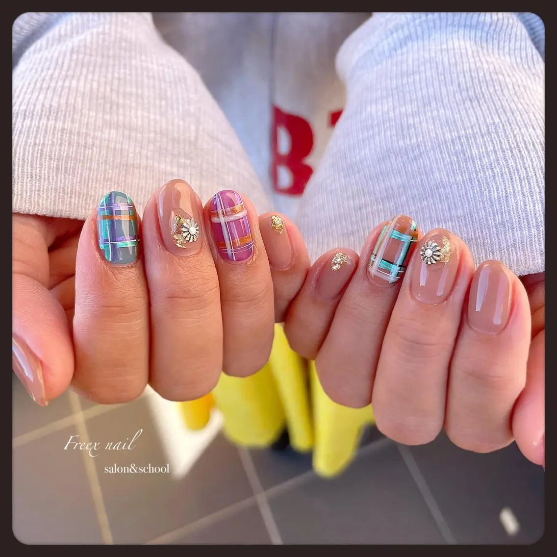 ネイル ハンドネイル ハンドケア freex nail /ニュアンス/個性派のネイルデザイン