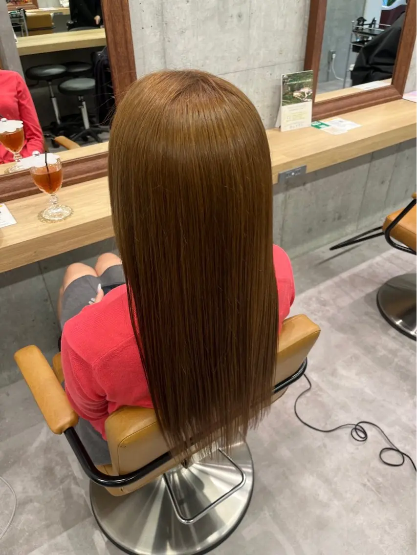 ロング トリートメント mai/天神美容室 【丸みショート】のヘアスタイル
