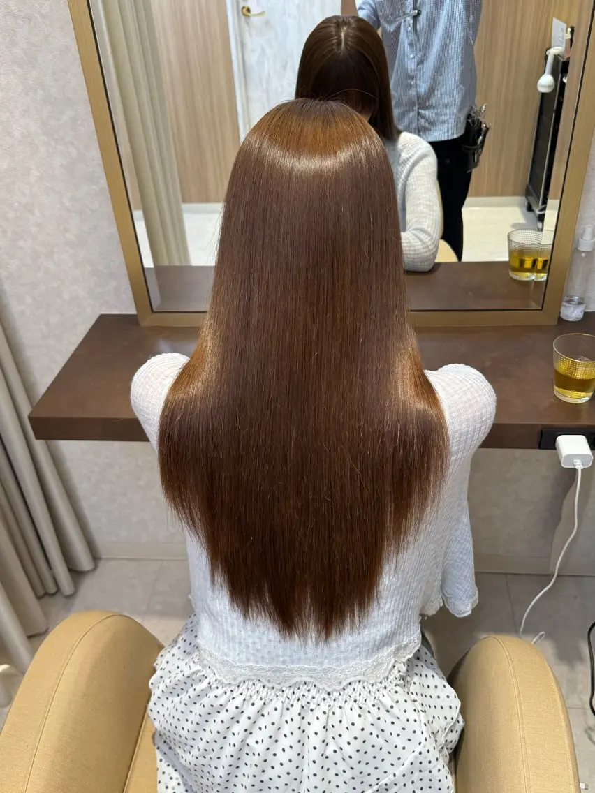 ロング 髪質改善 トリートメント カット 縮毛矯正 トリートメント 🫧美髪縮毛矯正 🫧SEKIのヘアスタイル