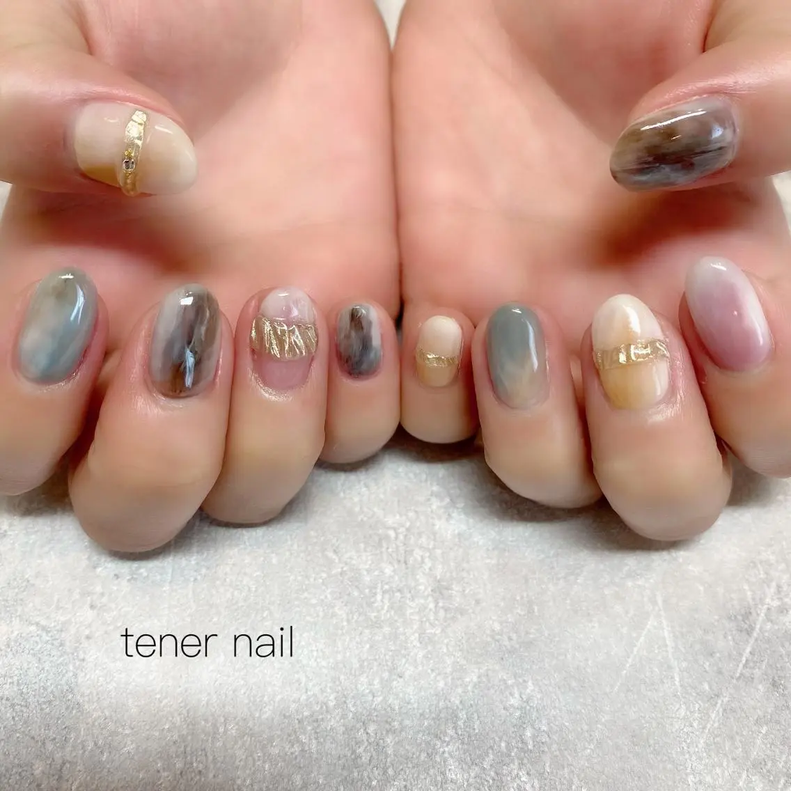 ネイル ニュアンスネイル テネルネイル tener nailのネイルデザイン