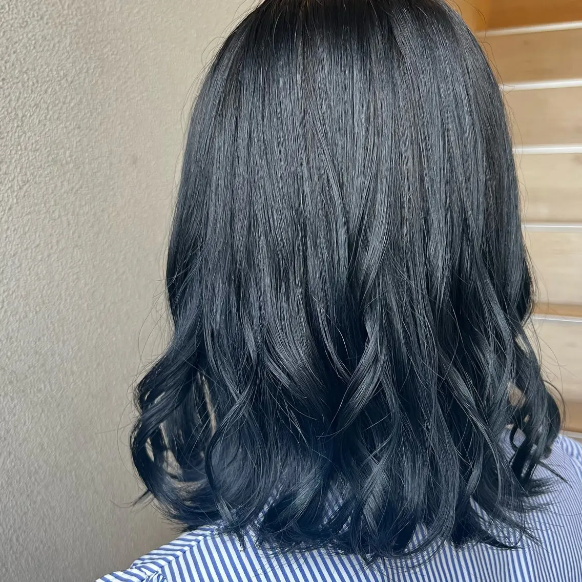ミディアム カラー カット ヘアカラー たかはた すずかのヘアスタイル