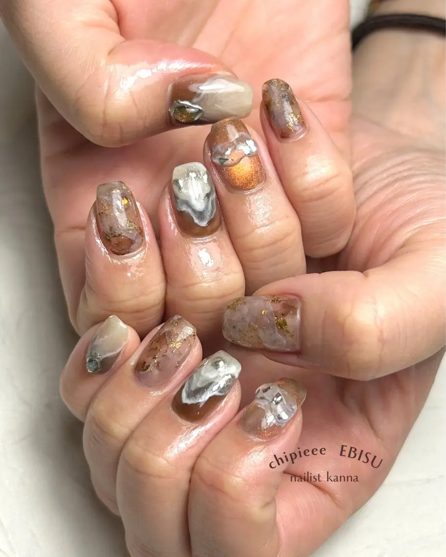 ネイル ハンドネイル chipieee EBISUkannaのネイルデザイン
